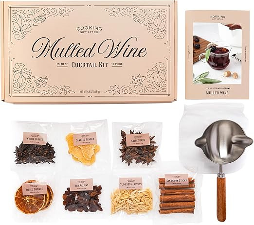 Cooking Gift Set Co. | Mulled Wine Gift Set | Unique Gifts Wine Accessories, Food & Beverage Gift... | Amazon (US)