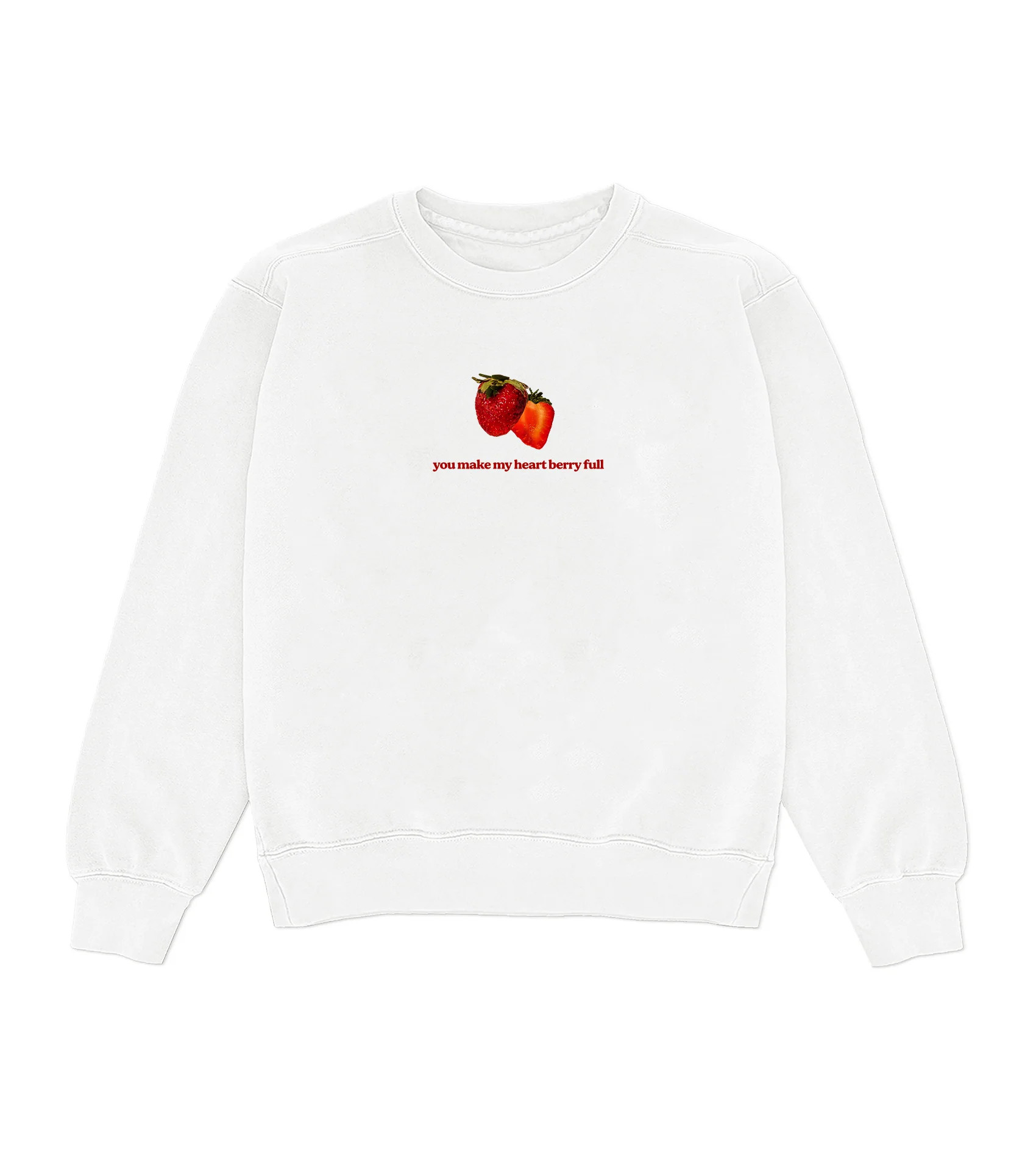 You Make My Heart Berry Full Crewneck | Shop Kristin Jones