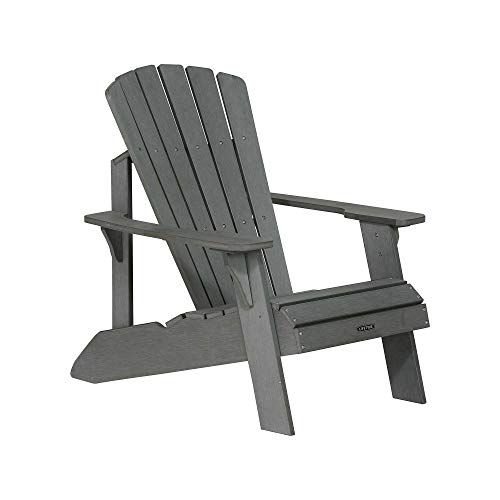 Lifetime Faux Wood Adirondack Chair, Gray - 60204 | Amazon (US)