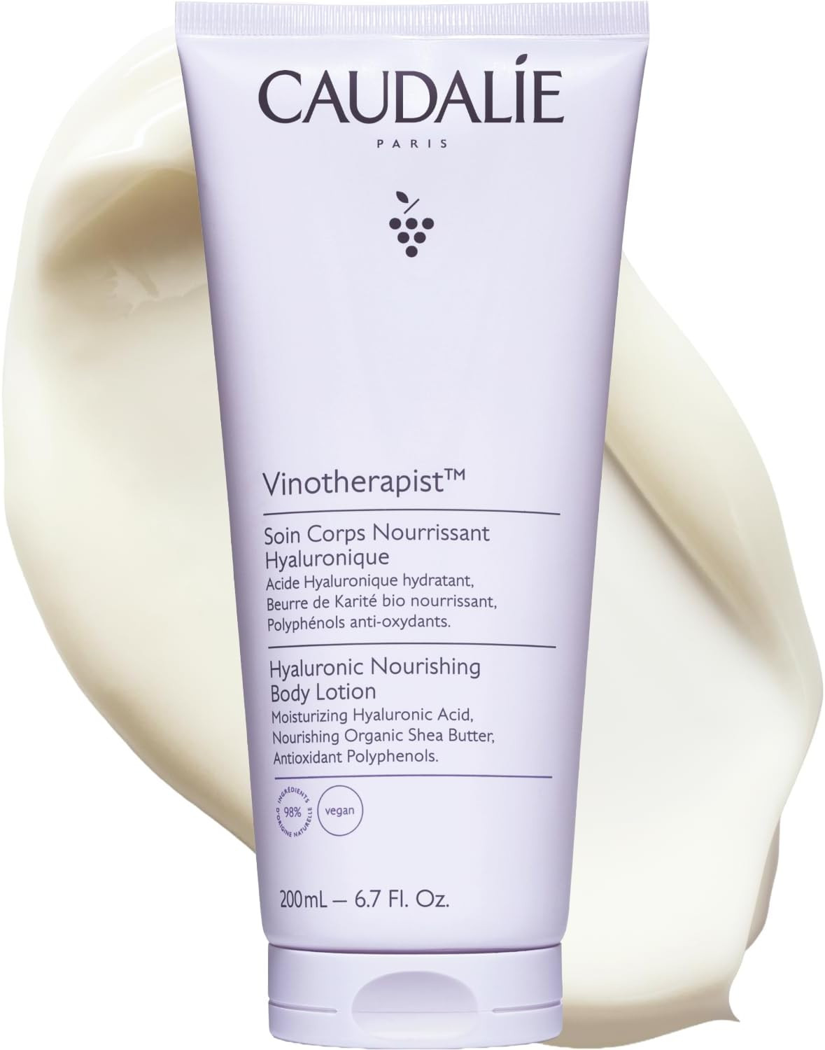 Caudalie Vinotherapist Hyaluronic Nourishing Body Lotion - 200 mL | Amazon (UK)
