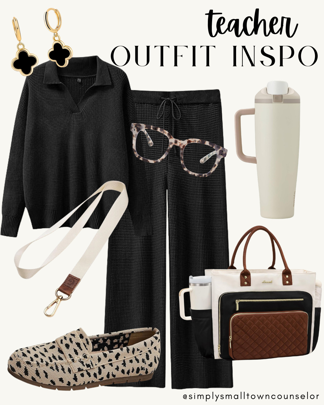 The perfect classroom outfit for those days when you’d much rather be living in your sweats… but still need to look put together. 🙌

Comfy, cozy, and totally classroom-ready. 

 #LTKootd #LTKMidsize #LTKWorkwear