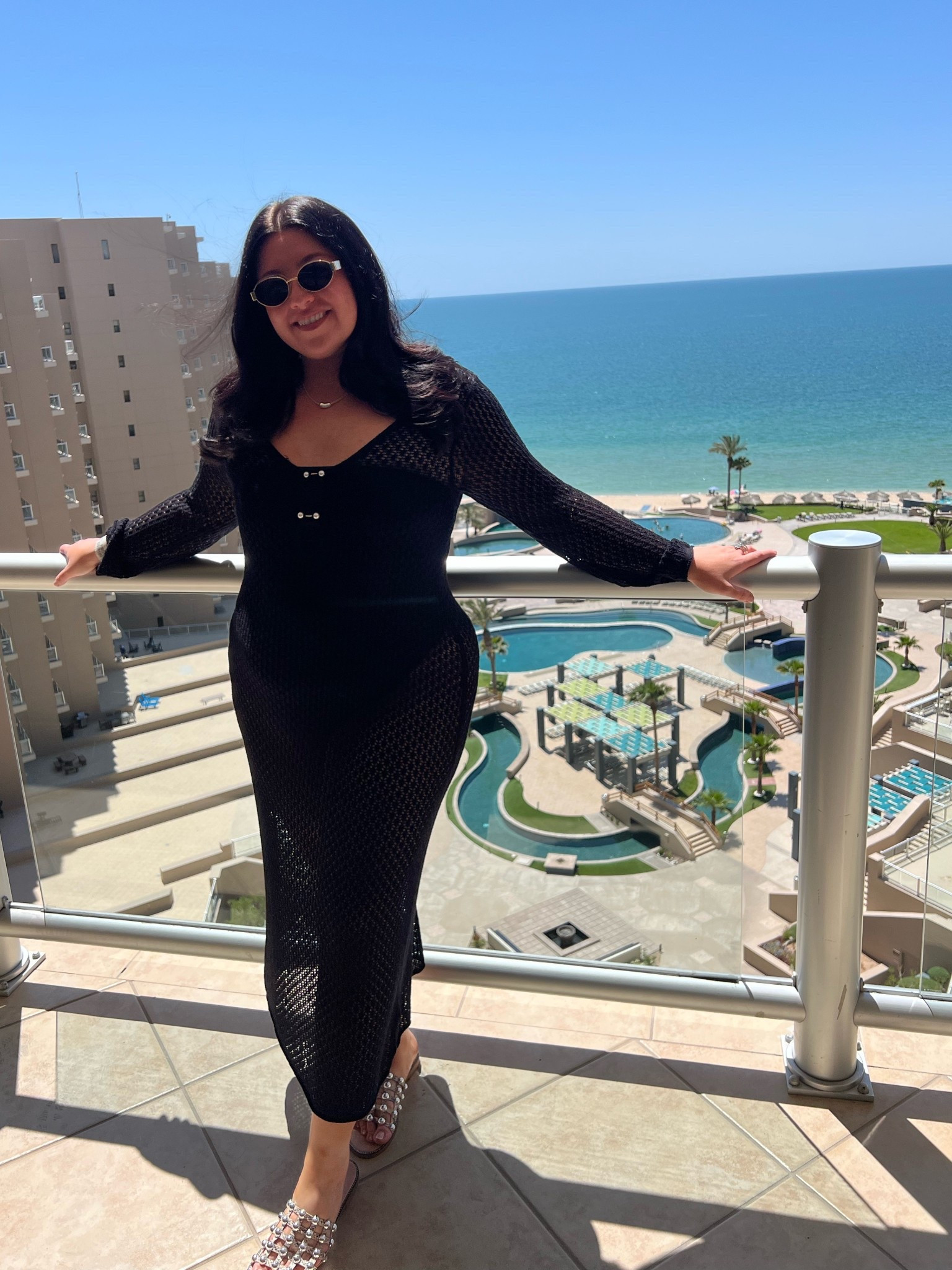 Wearing an XL in my coverup & 10 in the slides!

#LTKPlusSize #LTKFindsUnder50 #LTKMidsize