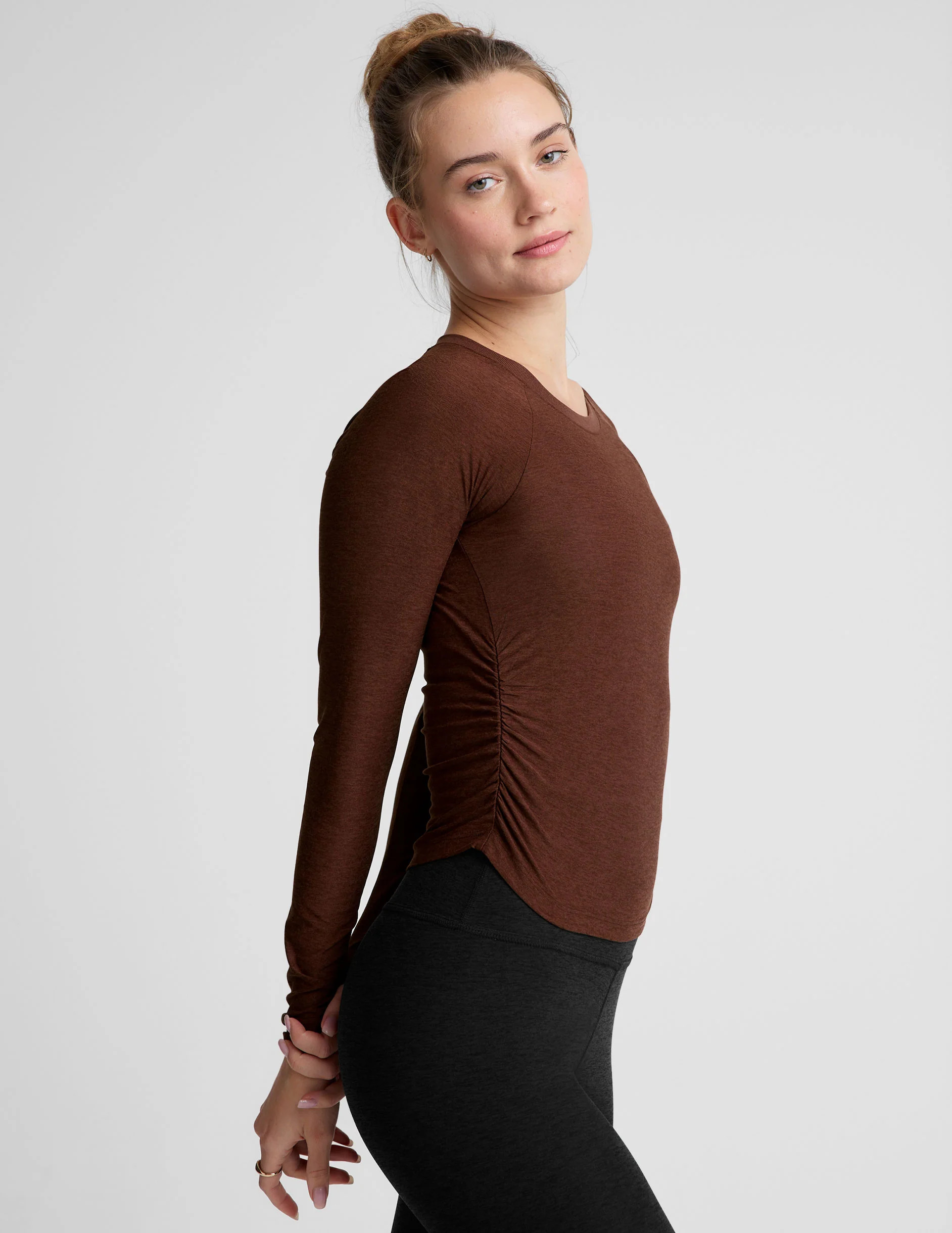 Featherweight Your Fit Long Sleeve Top | Beyond Yoga | Beyond Yoga