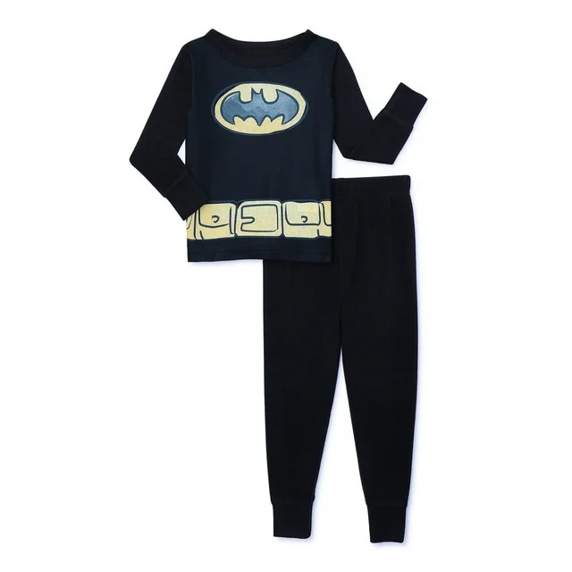 Toddler Boy Character Uniform Snug-Fit Pajama Set, 2-Piece, Sizes 12M-5T - Walmart.com | Walmart (US)