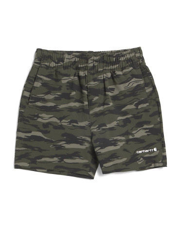 Toddler Boys Rugged Flex Camo Work Shorts | TJ Maxx