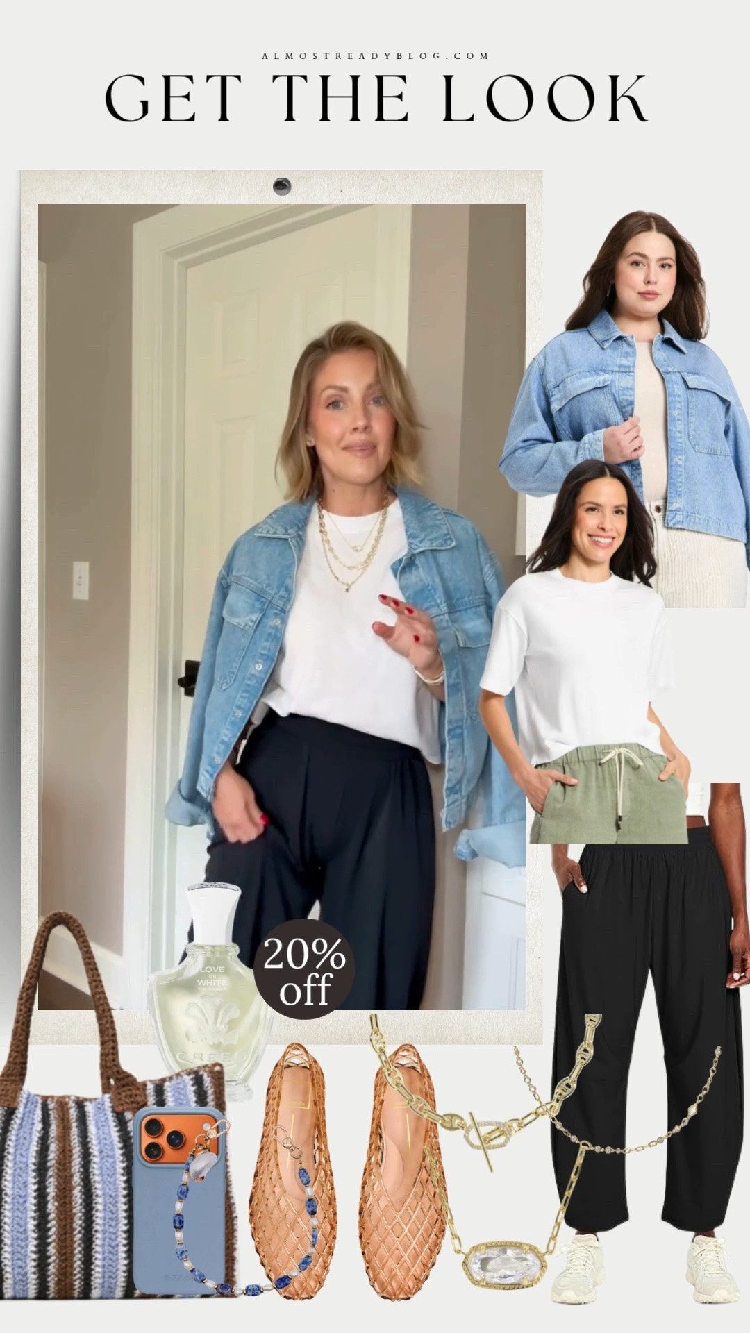 XS Target tee / XS Target jacket / XS Amazon pants

casual summer outfit, denim jacket look, elevated everyday style, comfy travel outfit, effortless casual chic, denim jacket, travel pants, casual basics, airport outfit

#LTKootd #LTKmomlife #LTKPetite