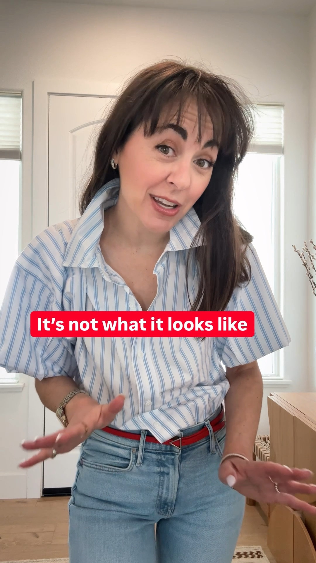 I’ve been called a styling Houdini because of all the different ways I like to wear my closet essentials, but it’s so much fun when the design details that make that easy to do our built-in like with this $40 button up

#LTKgrwm #LTKOver40 #LTKootd