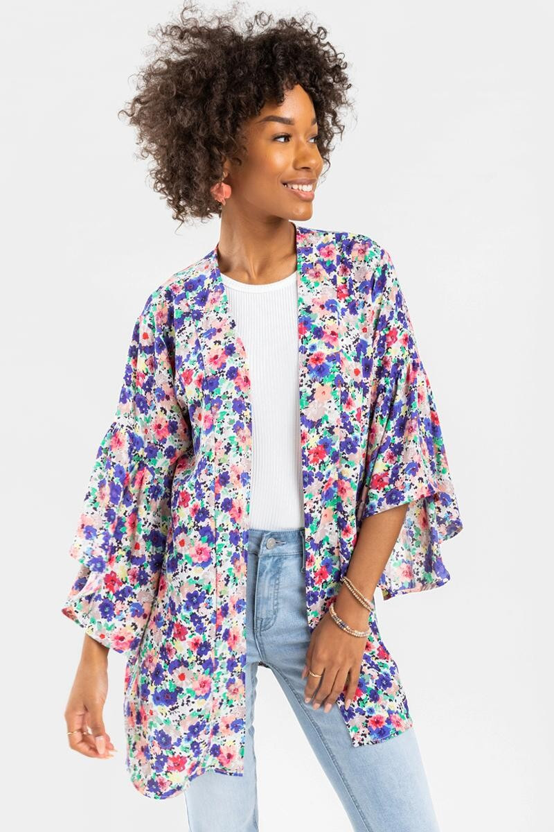 Luna Floral Kimono | Francesca’s Collections