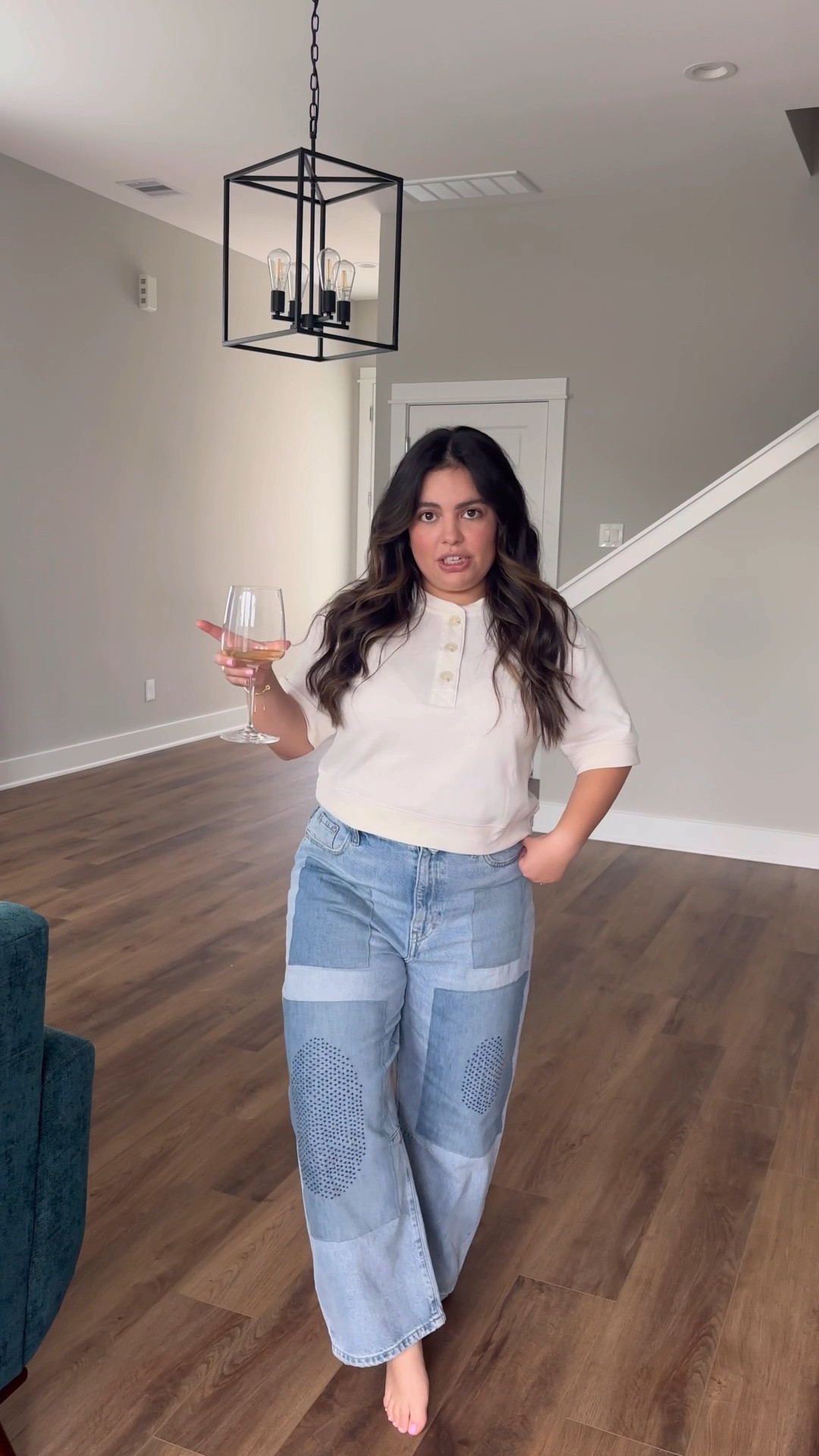 Banana Republic Barrel Jeans, stitching on jeans , knitted crop top 

#LTKStyleTip #LTKSaleAlert #LTKFallSale