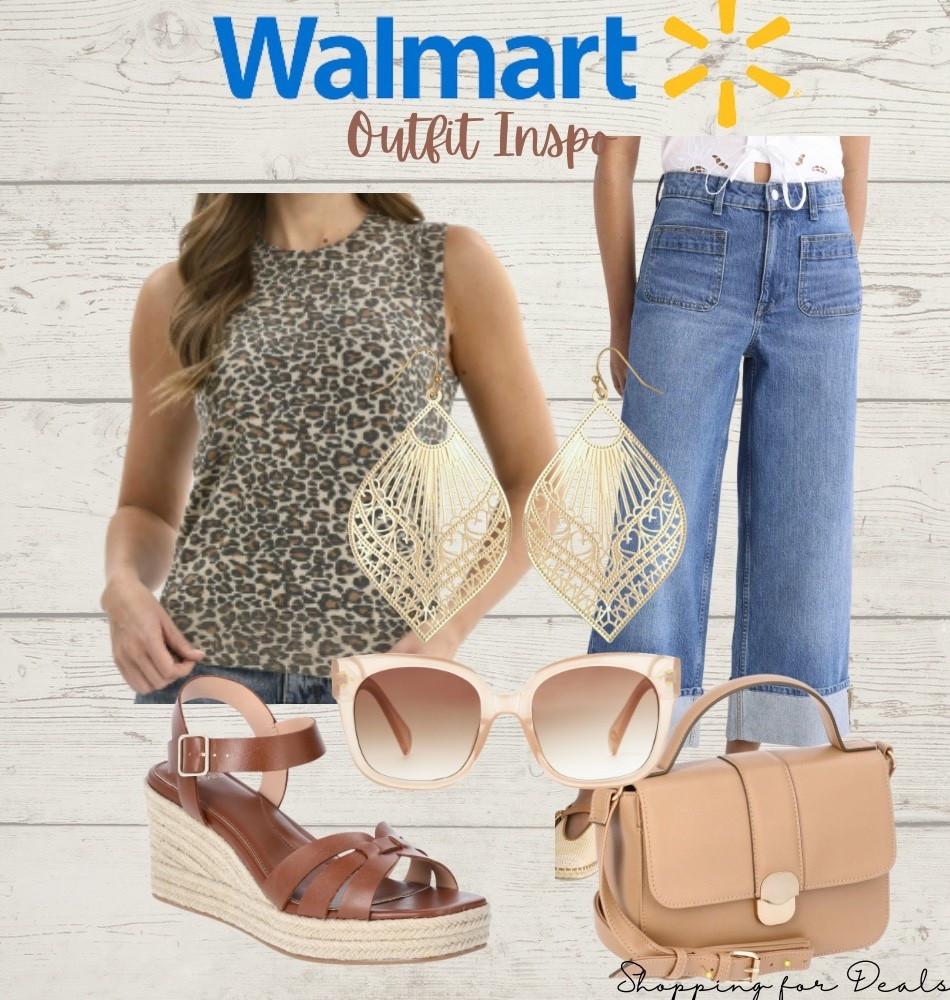 #ad Here’s a cute outfit inspiration from @walmartfashion! These leopard print tanks are under $12 and comes in lots of colors!!
#walmartpartner #walmartfashion