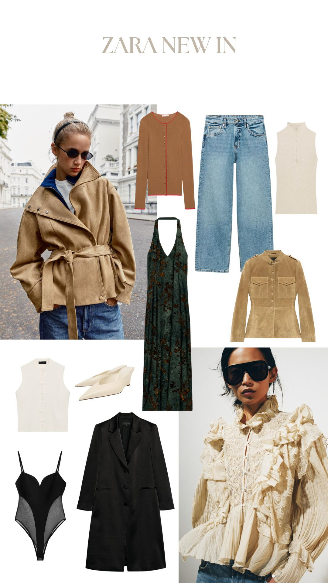 Zara New in! 

Autumn Style, Autumn Fashion, Outfit Inspiration, New in Season, Suede Jacket, Autumn Jacket, Autumn Staples  

 #LTKsummer #LTKautumn #LTKeurope