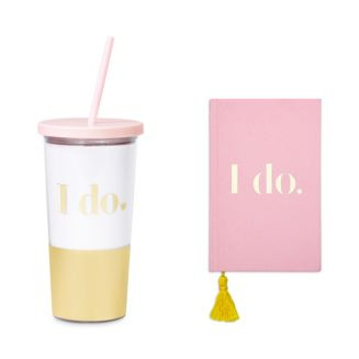 kate spade new york I Do Bridal Tumbler and Journal  | Bloomingdale's Home | Bloomingdale's (US)