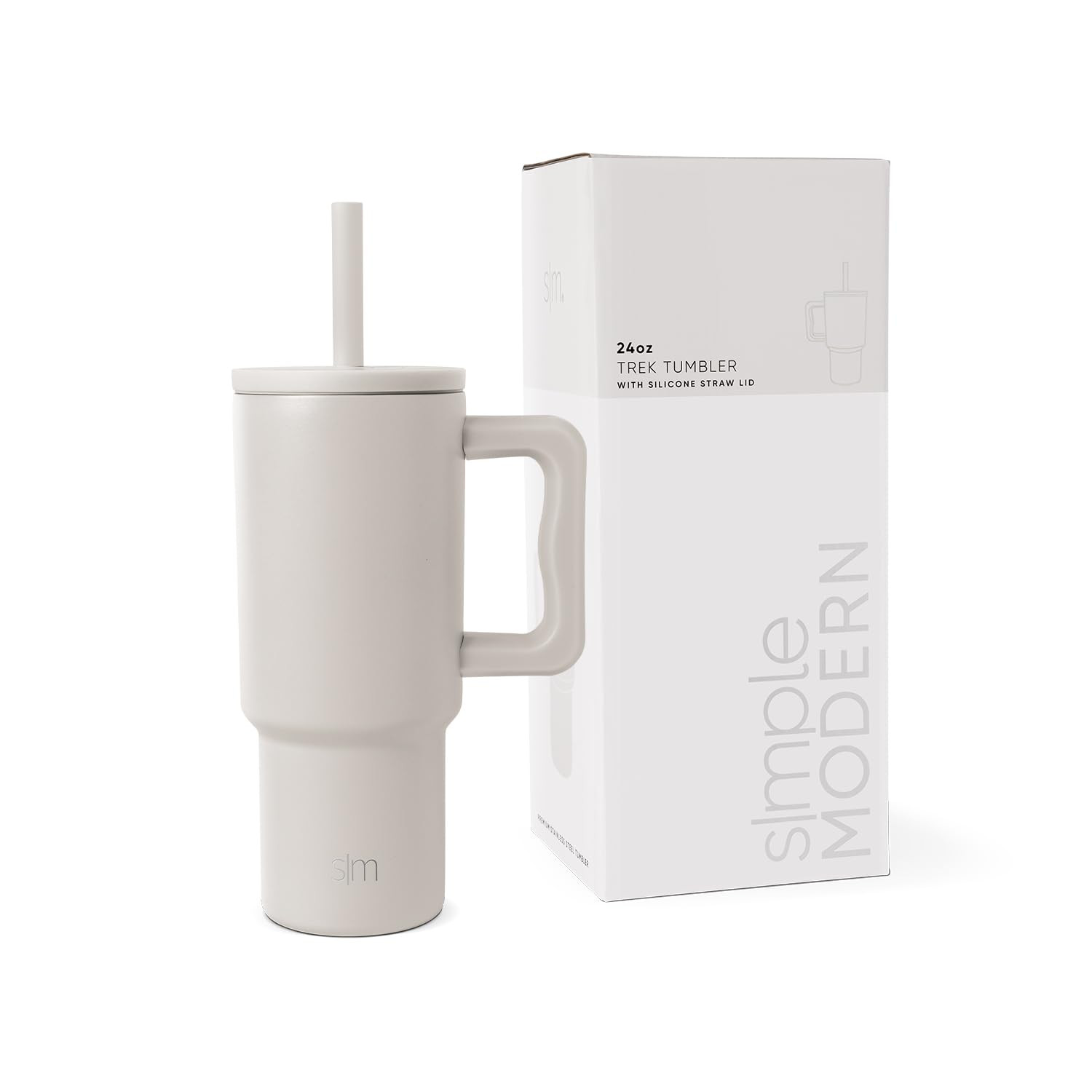 Simple Modern Kids 24 oz Tumbler with Handle and Silicone Straw Lid | Spill Proof and Leak Resist... | Amazon (US)