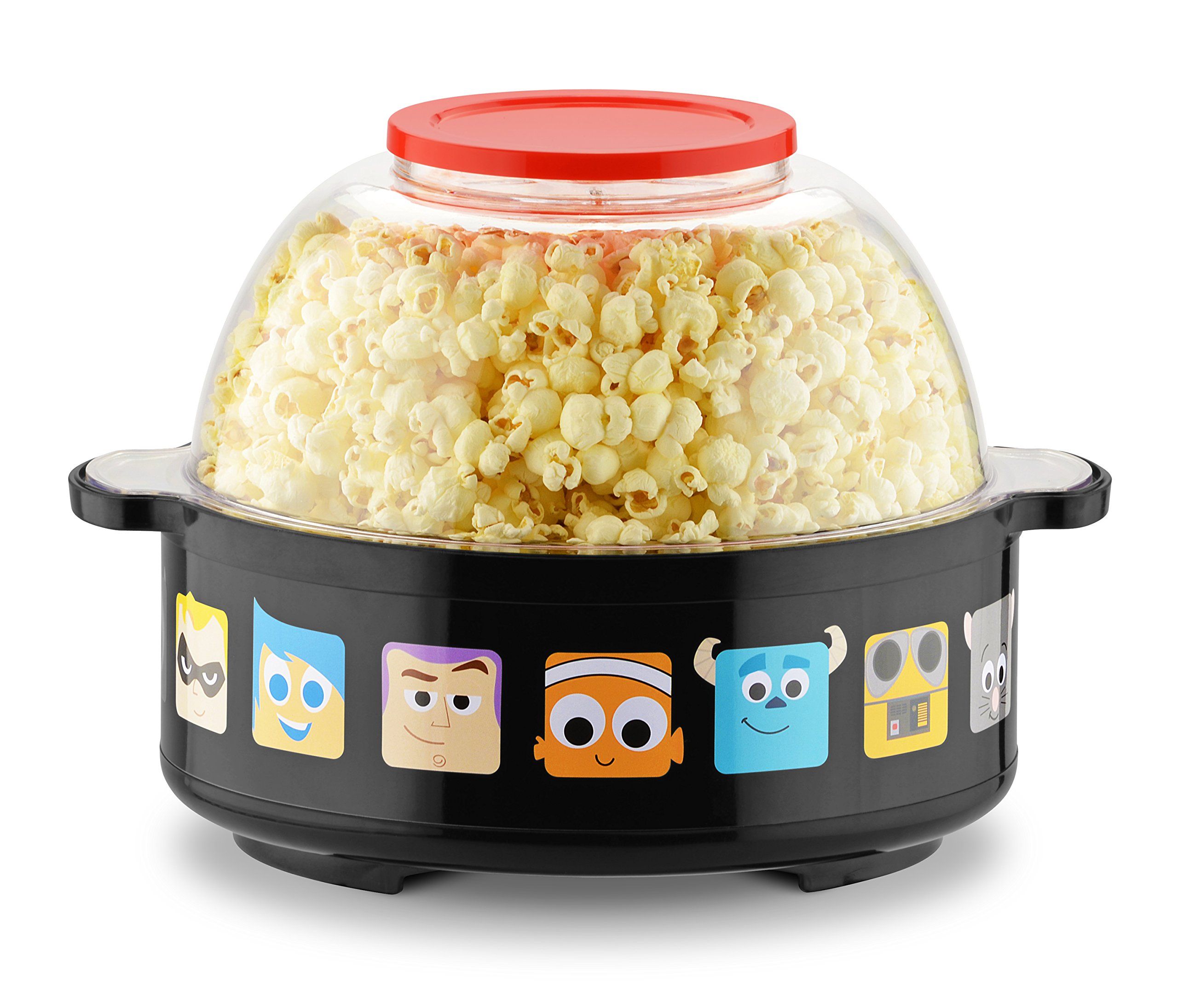 Disney Pixar Collection Stir Popcorn Popper, One Size, Black | Amazon (US)