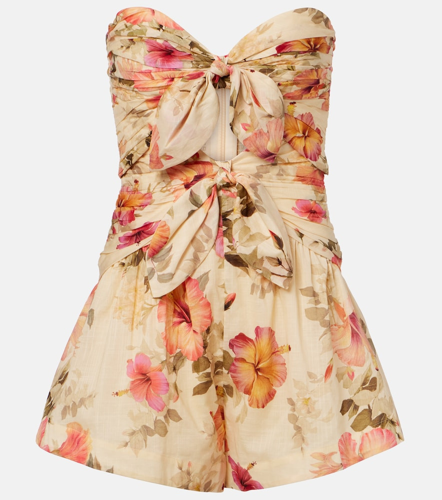 Zimmermann Mahon floral cotton romper | Mytheresa (US/CA)