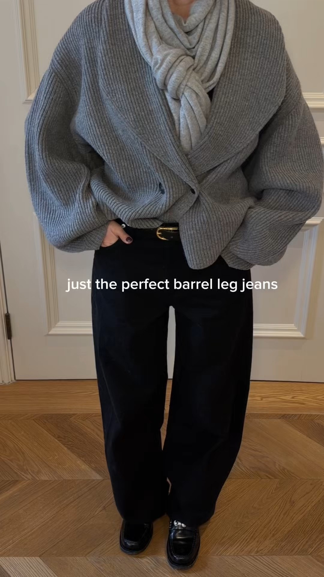 The perfect barrel leg jeans 

#LTKuk #LTKjeans