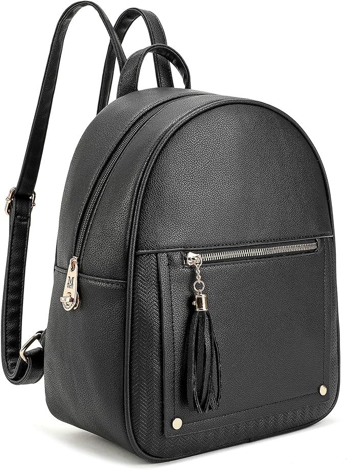 Montana West Anti Theft Backpack Purse for Women Backpack for Ladies with Secured Zipper & Tassel... | Amazon (US)
