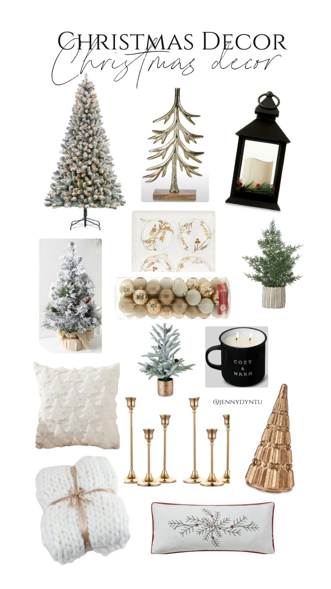 Christmas Decor✨ 

#frostedchristmastree #christmastree #christmaspillows #candleholders #fauxtrees #fauxchristmastrees #decortrees #christmasdecor #christmascandle #ornaments #lanterns #goldcandleholders #walmart #walmarthome #walmartchristmas #blackfriday #giftguide #giftsforher #giftsforhome #centerpieces #modernstyle #homestyle #goldchristmasdecor #whitechristmasdecor #blackchristmasdecor #greenchristmasdecor #cozyblanket #cozystyle

#LTKHoliday #LTKSeasonal #LTKGiftGuide