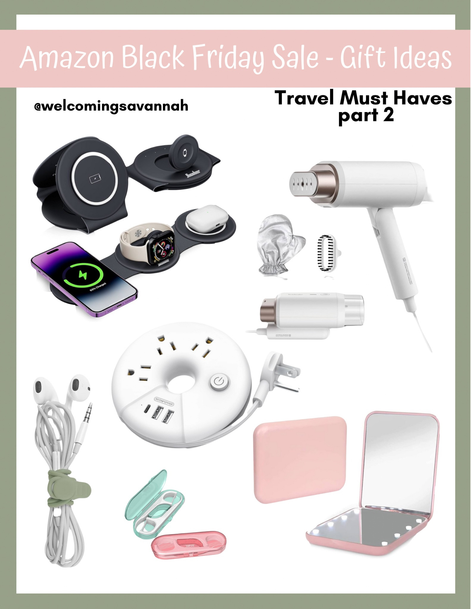 Travel Must Haves Part 2 - Black Friday Sale 

#LTKCyberWeek #LTKGiftGuide #LTKTravel