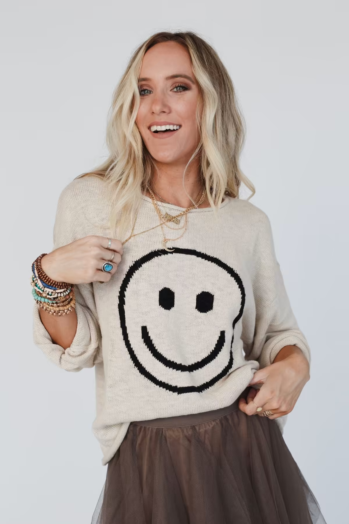 Made You Smile Sweater — Three Bird Nest | Three Bird Nest