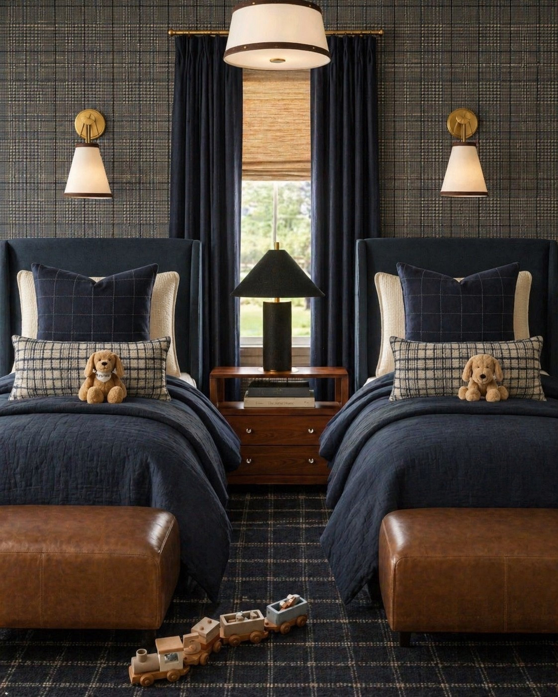 This Ralph Lauren inspired bedroom was designed for the boys to grow into 

Better yet it’s all on major sale! 

#bed #bedroom #wallpaper 

#LTKSaleAlert #LTKKids #LTKHome