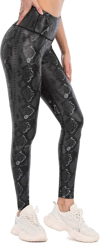 ATTRACO Fleece Lined Leggings Women Winter Thermal Insulated Leggings High Waist Workout Yoga Pants  | Amazon (US)