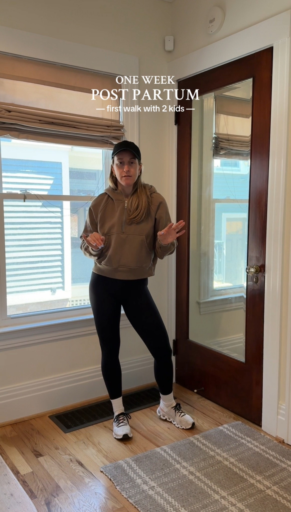 Outfit I wore for taking our first walk one week post partum! All Amazon except my sneakers ! 

#LTKFindsUnder50 #LTKActive