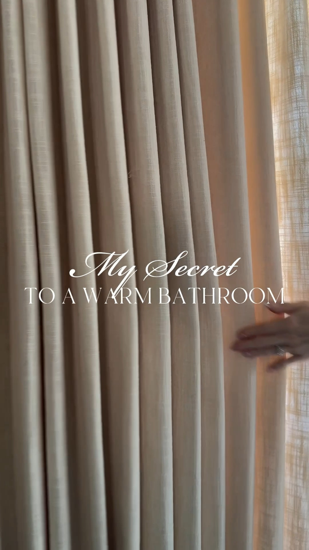 Many of you have been waiting for this one! 👀 We made quite a few changes to our guest bathroom, including painting the walls a warmer color. Swapping our standard shower curtain for my favorite warm fabric “Sand beige” was the best decision! I love how they make such a statement 😍 @twopagescurtains is always my go-to to get that high-end look that finishes off each room so seamlessly! And once again, they did not disappoint 👏🏻🤌🏻

Use code CORYELLHOME to save 15%

#twopagespartner #sponsored 

#LTKHome