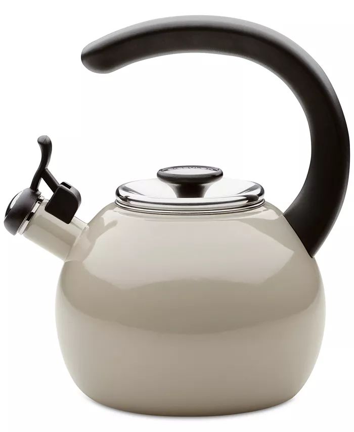 Circulon Enamel on Steel 2-Qt. Whistling Teakettle with Flip-Up Spout & Reviews - Teapots & Tea K... | Macys (US)