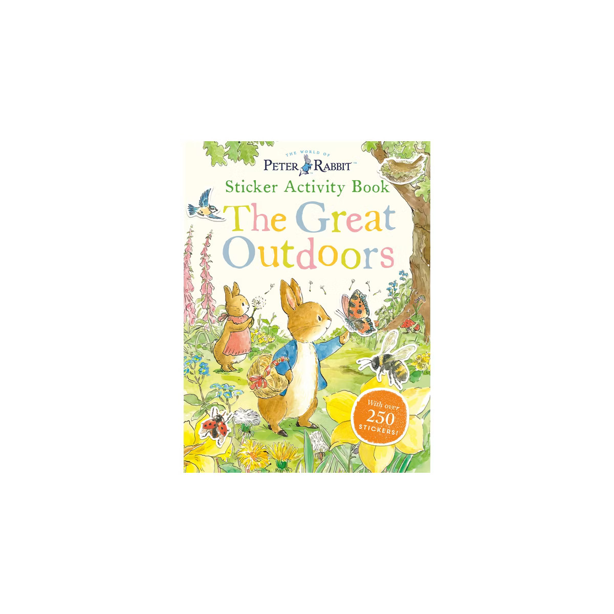 The Great Outdoors Sticker Activity Book - (Peter Rabbit) by  Beatrix Potter (Paperback) | Target