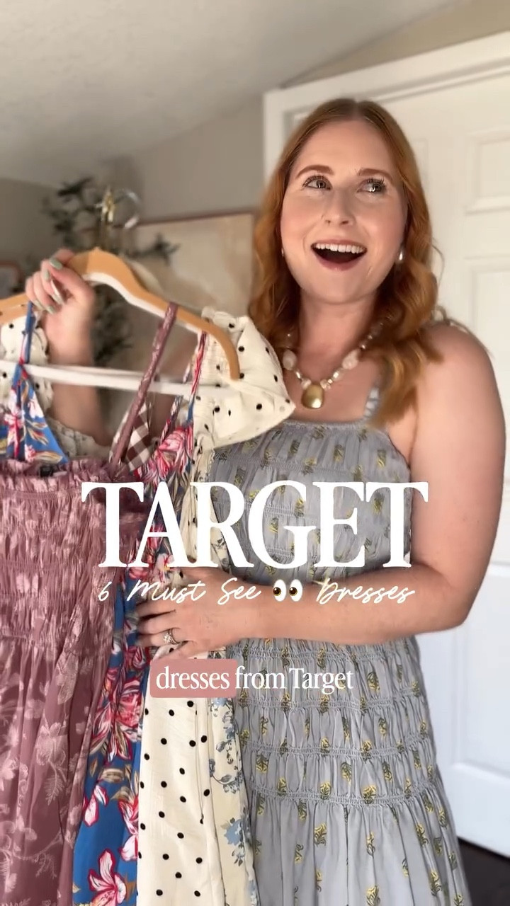 @Target spring dress try on ☀️✨
Outfit ideas • spring outfits • spring dresses • spring fashion at Target • Target style • target dresses • target try on haul, target try on, target dresses for spring 2026, floral dress, spring dresses , target fashion finds 2026 , target deal days , target haul , target spring style inspo, target style women, #targetfind #target2026 #targethaul #targetdresses #girlyoutfits

#LTKgrwm #LTKMidsize #LTKSeasonal