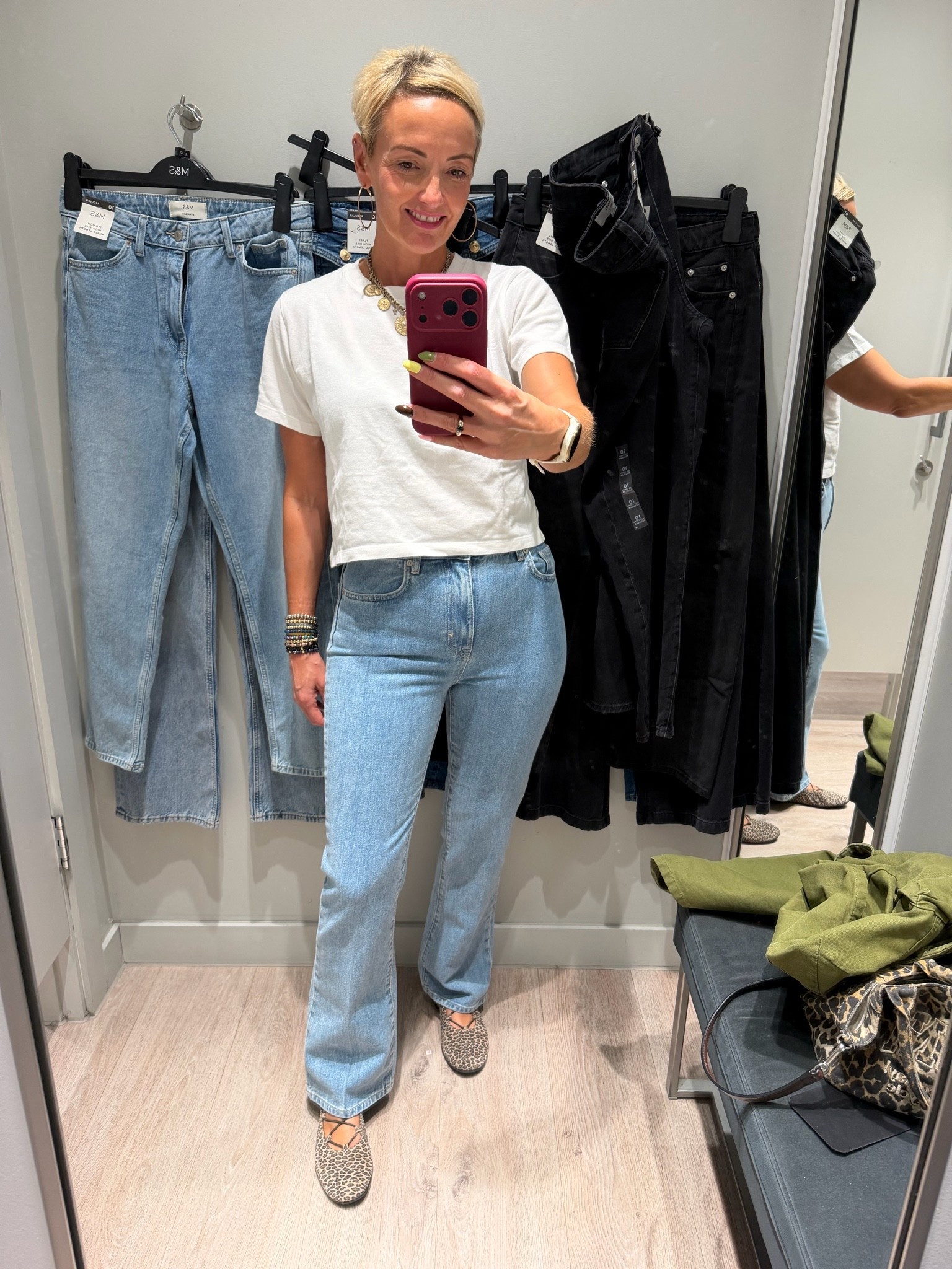 The high rise boot flare and I wasn’t keen on the wash and again the 10 regular was too tight! I’d give these another go in a darker wash and bigger size!

#LTKautumn #LTKjeans #LTKstyletip