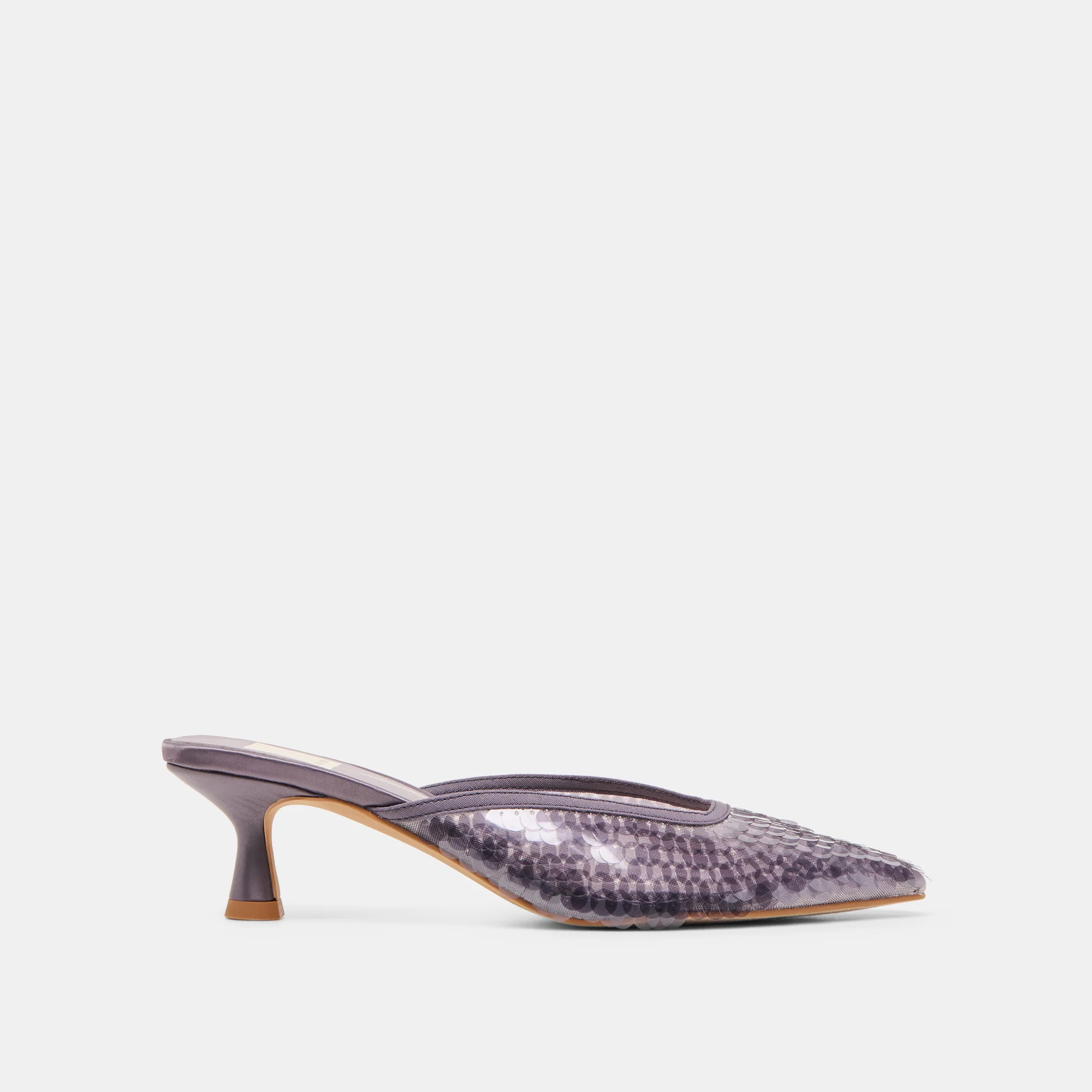 Cleo Sequin Heels Smoke Sequin | DolceVita.com