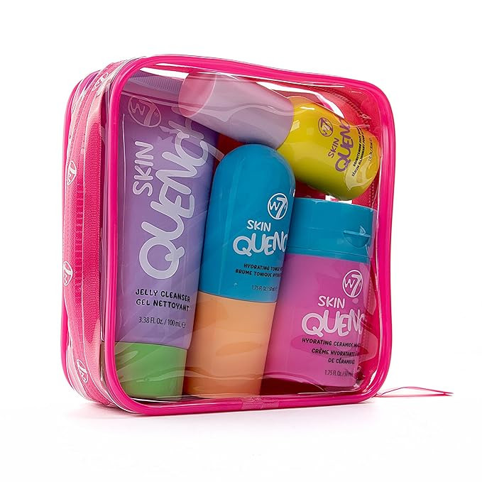 W7 Skin Quench Full Size Skincare Gift Set - Hydrating Skincare Bundle with Aloe Vera & Ceramides... | Amazon (US)