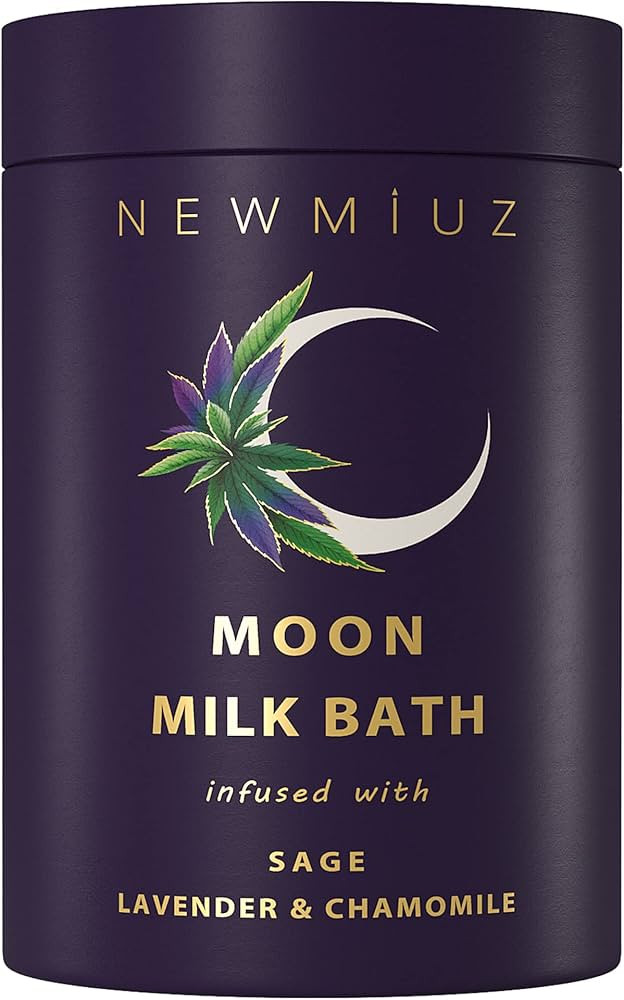 Cleansing Sage Moon Milk Bath Soak - Lavender Chamomile - Moisturize & Soften Skin Spiritual Stre... | Amazon (US)