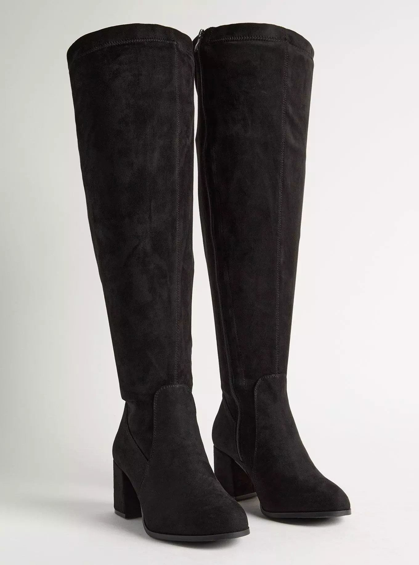 Block Heel Over The Knee Boot (WW) | Torrid (US & Canada)