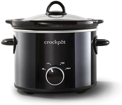 Crockpot 2-Quart Classic Slow Cooker Small Slow Cooker Black | Amazon (US)