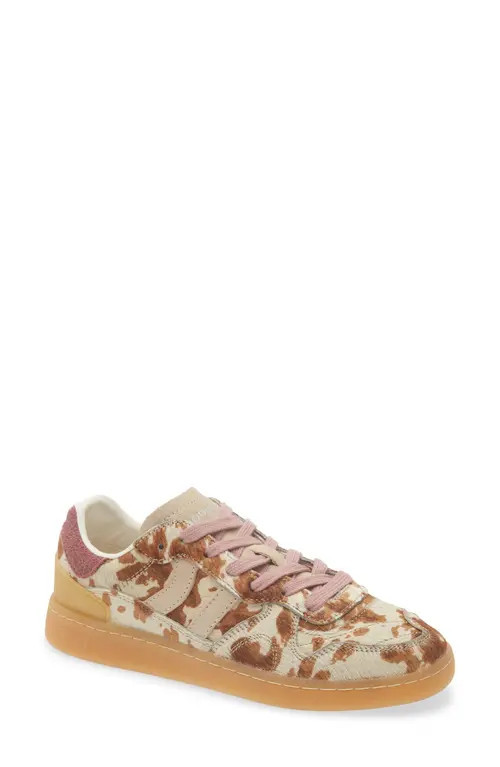 COOLWAY Goal Genuine Calf Hair Sneaker in Cow at Nordstrom, Size 36 | Nordstrom