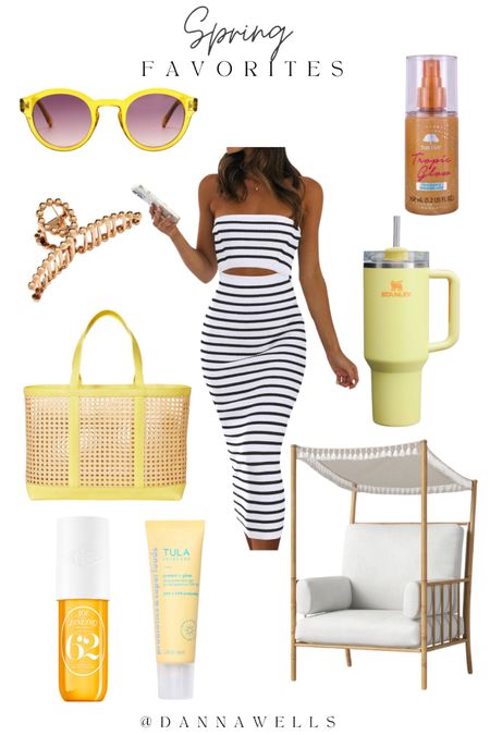 Spring favorites // spring style // patio furniture // Amazon fashion // yellow // summer favorites // yellow accessories // Stanley // beauty products // sunglasses // travel // vacation style ideas // vacation favorites 



#LTKstyletip #LTKbeauty #LTKtravel