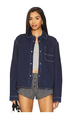 superdown Ember Jacket in Dark Wash from Revolve.com | Revolve Clothing (Global)
