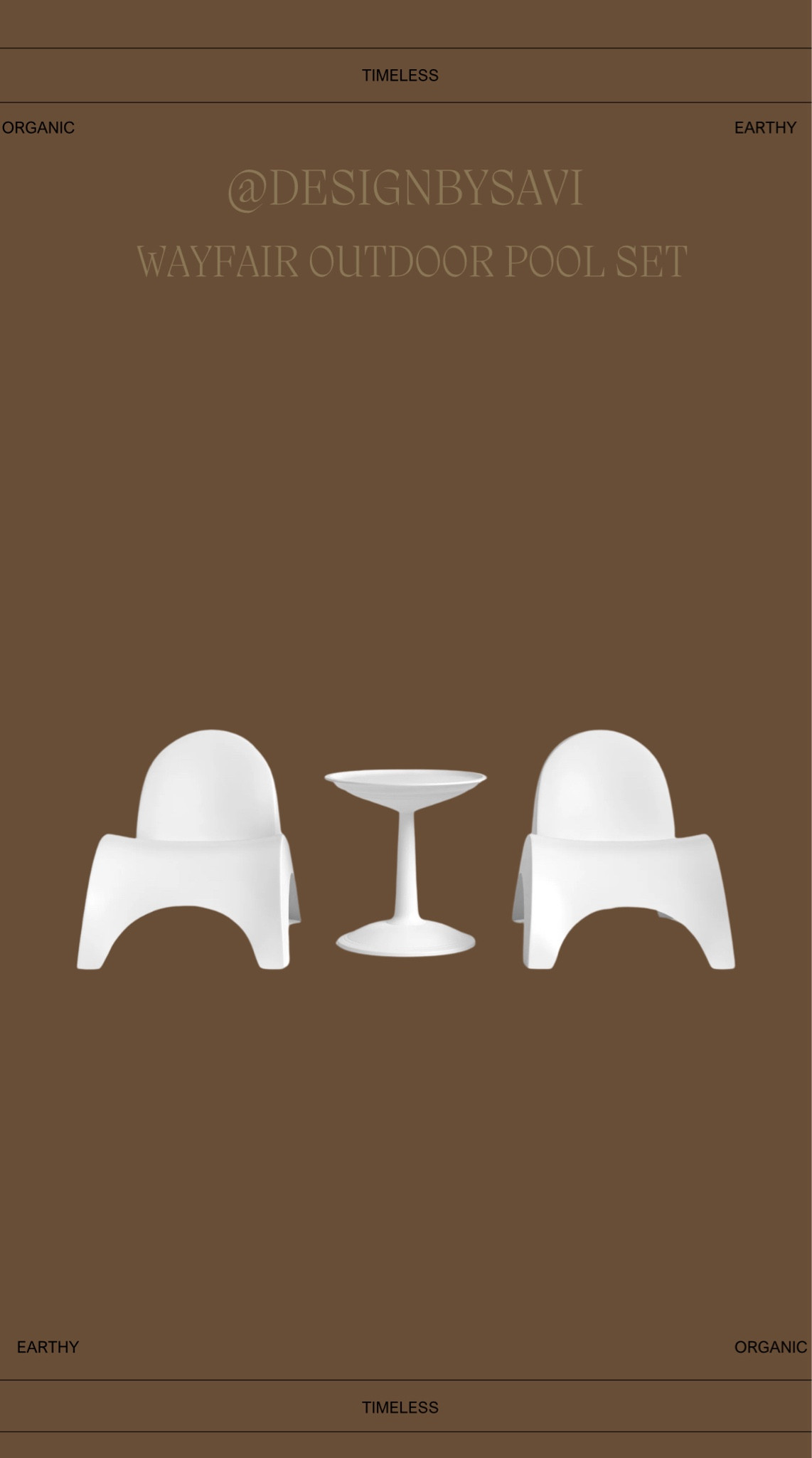 Outdoor pool set! Great for in the tanning ledge! 

Pool, patio, outdoor set, patio set, pool set 

#LTKsalealert #LTKhome