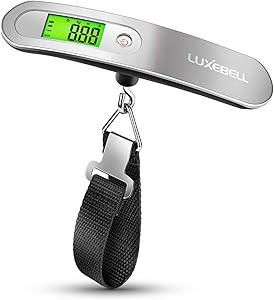 Digital Luggage Scale Gift for Traveler Suitcase Handheld Weight Scale 110lbs | Amazon (US)