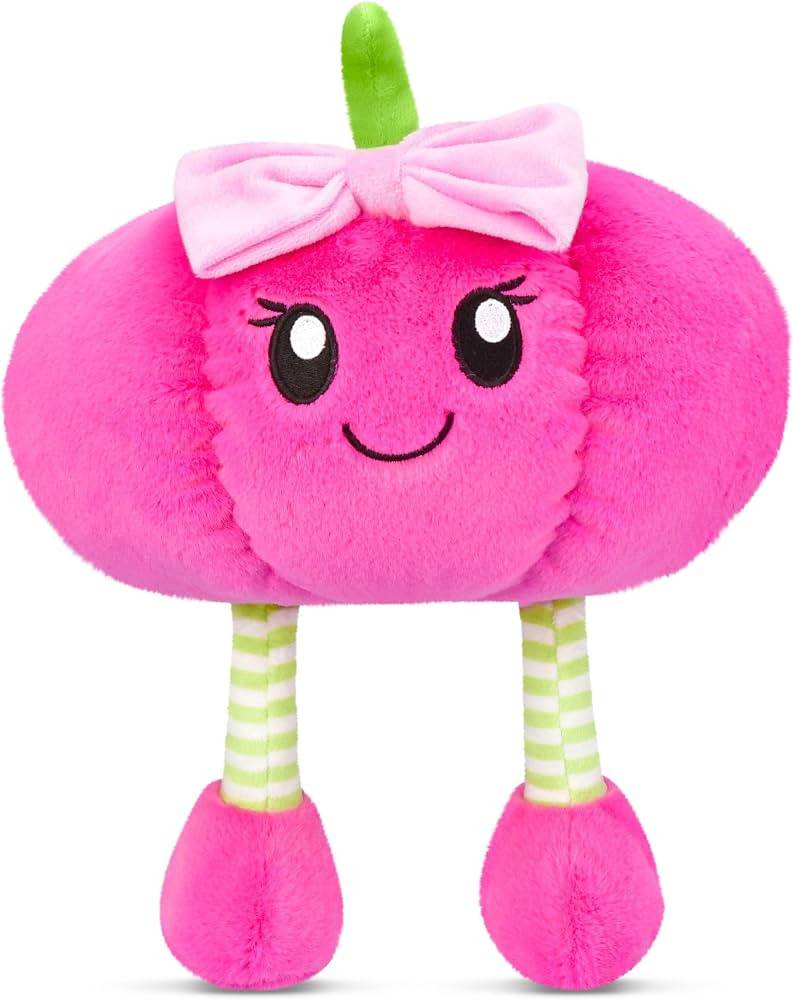iscream Halloween Screamsicles 8" Plush Pretty Bow Pumpkin | Amazon (US)