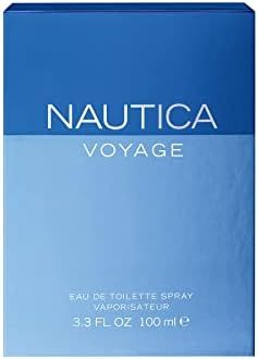 Nautica Voyage Eau De Toilette for Men - Fresh, Romantic, Fruity Scent - Woody, Aquatic Notes of ... | Amazon (US)