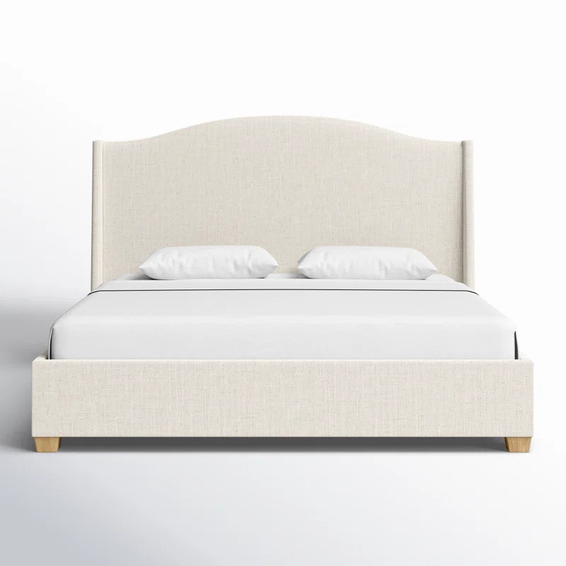 Allis Upholstered Wingback Bed | Wayfair North America