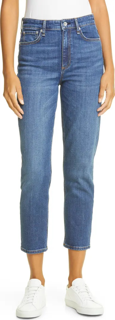 Nina High Waist Ankle Cigarette Jeans | Nordstrom