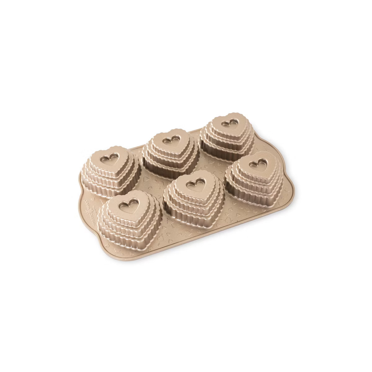 Nordic Ware Tiered Heart Cakelet Pan | Target