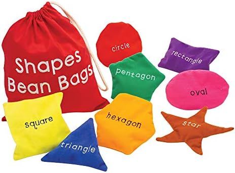 Educational Insights Shapes Beanbags Set of 8, Learn Shapes, Toddler Toys, Preschool Toys, Sensor... | Amazon (US)