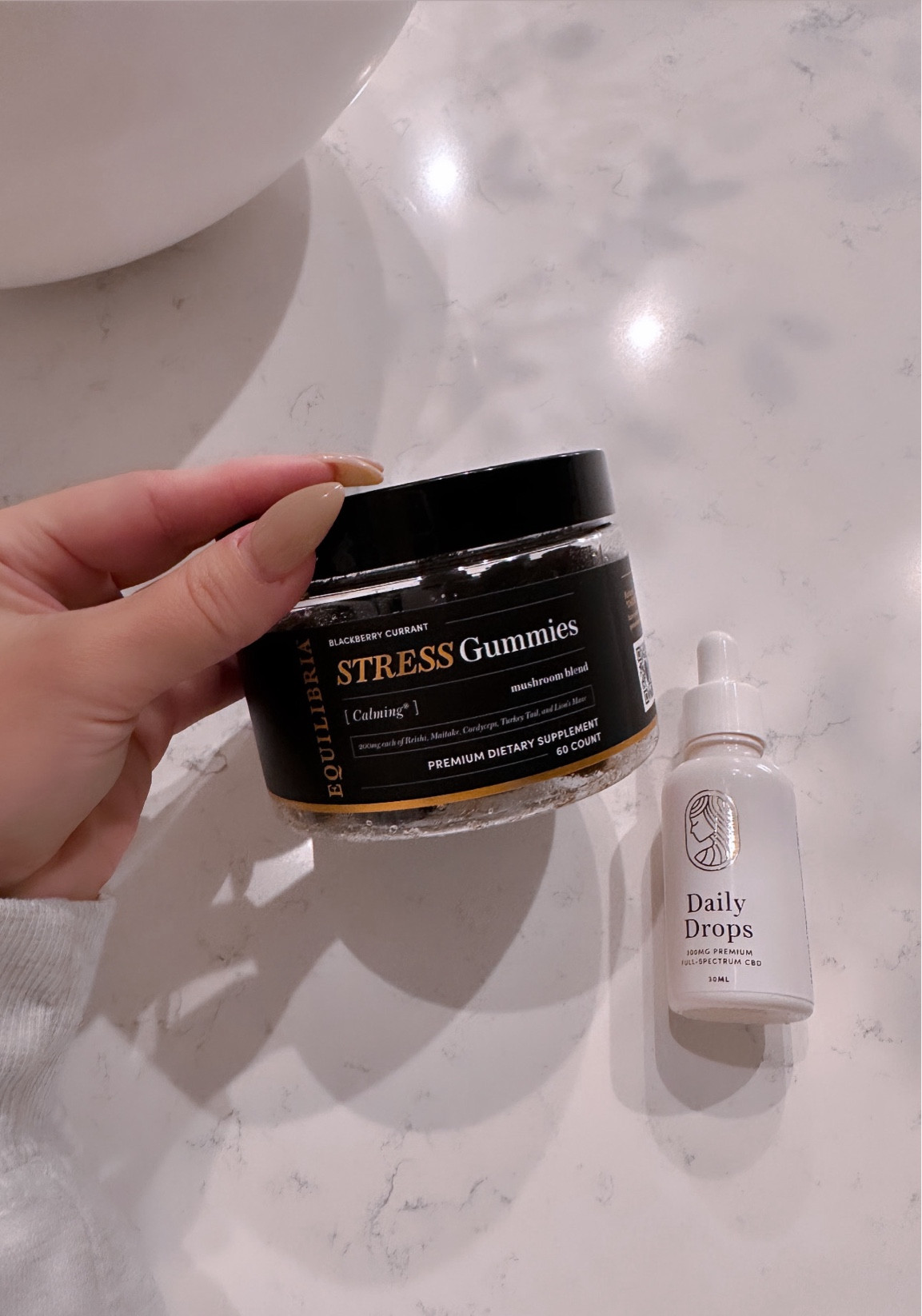 30% off sitewide + my stackable code: TIFFANYQUIRKE

Stress Gummies (CBD free) made with organic adaptogenic mushrooms such as Reishi, Maitake, Cordyceps, Turkey Tail & Lion’s Mane. Helps boost your mood and reduces stress levels. 

Full spectrum CBD drops made with organic hemp flower to help reduce anxiety. I take 1.5 drops daily

#LTKSaleAlert