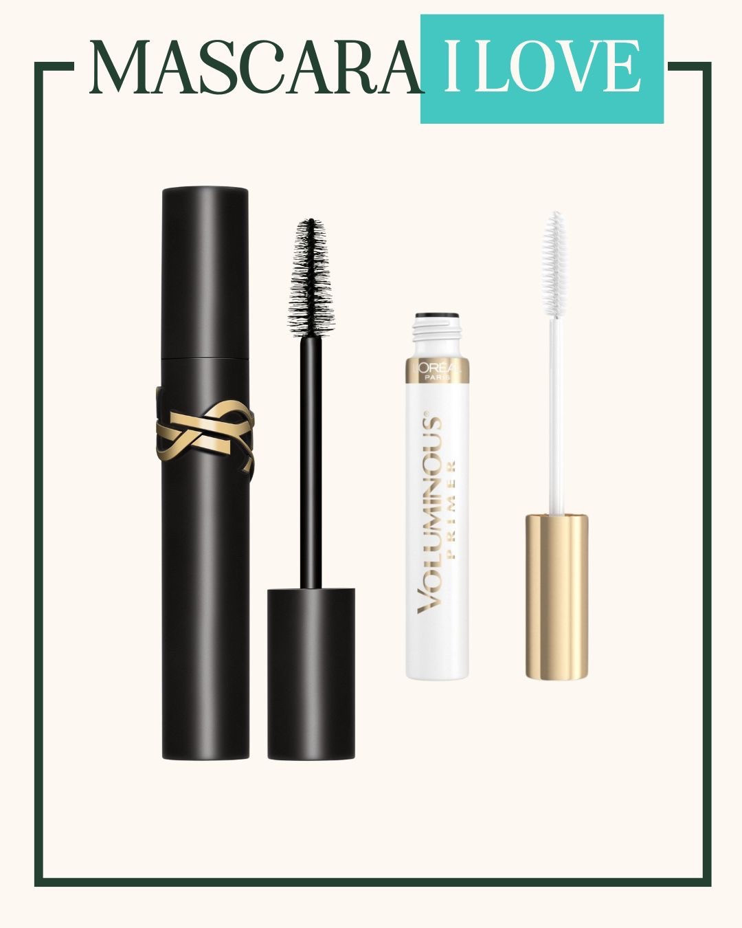 I use the primer on each eye and then top with 2 coats of mascara. I’ve been using this mascara for years and absolutely LOVE it  